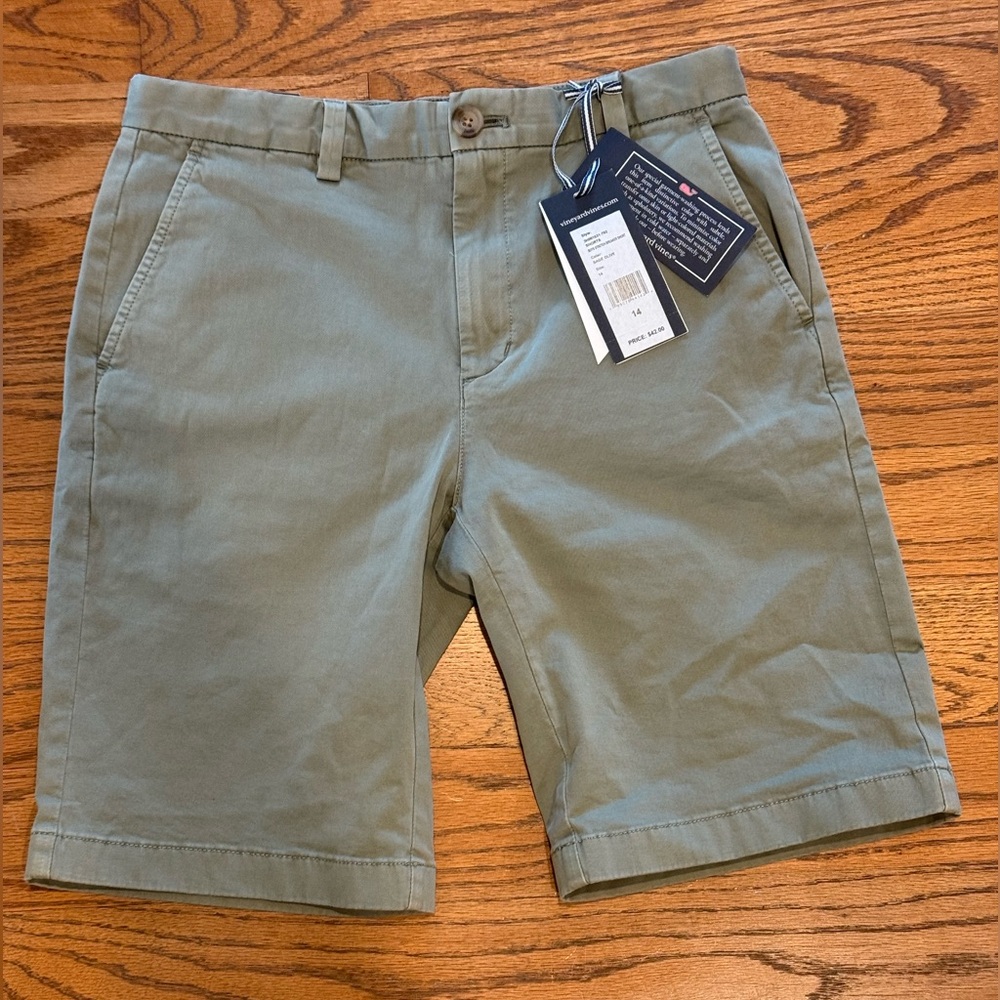 NWT Vineyard Vines Boy’s Classic Breaker Flat Front Shorts